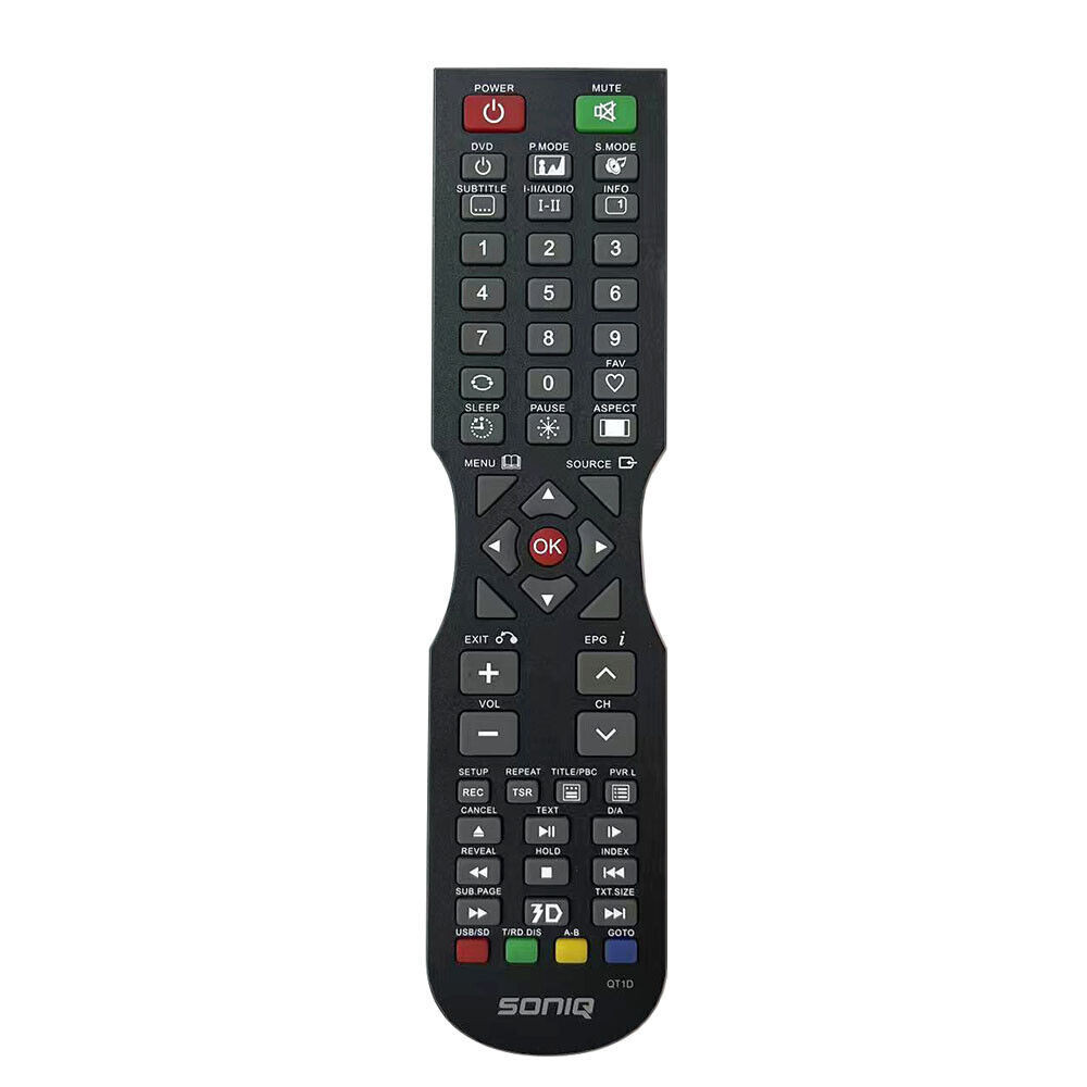 ใหม่ QT1D สําหรับ SONIQ รีโมทคอนโทรลทีวี QT166, QT155, QT155S E23Z13A-AU