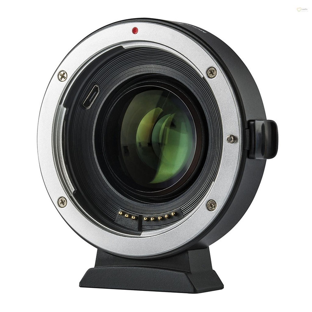 Radi Viltrox EF-EOS M2 แหวนอะแดปเตอร์เมาท์เลนส์โฟกัสอัตโนมัติ 0.71X Focal Lenth Multiplier USB แบบเปลี่ยน สําหรับเลนส์ Canon EF Series เป็นกล้องมิเรอร์เลส EOS EF-M Canon EOS