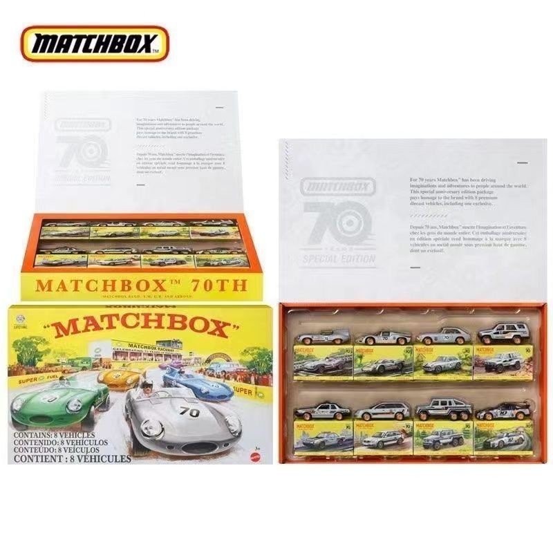Matchbox โมเดลรถยนต์ ครบรอบ 70 ปี รุ่นลิมิเต็ด HCP03 พรีเมี่ยม MATCHBOX สําหรับเด็กผู้ชาย