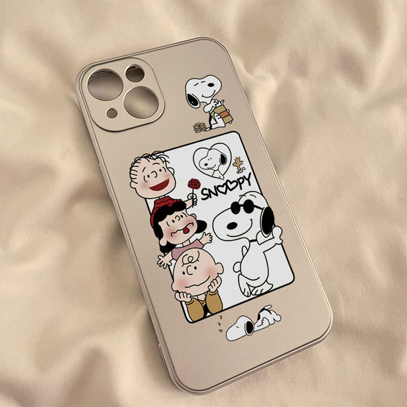 【ส่งจากไทย】จัดส่งภายใน 3 วัน เคสไอโฟน11 เคส For iPhone 11 12 13 14 15 Pro Max 7 8 Plus SE Case สนูปปี้ เคส