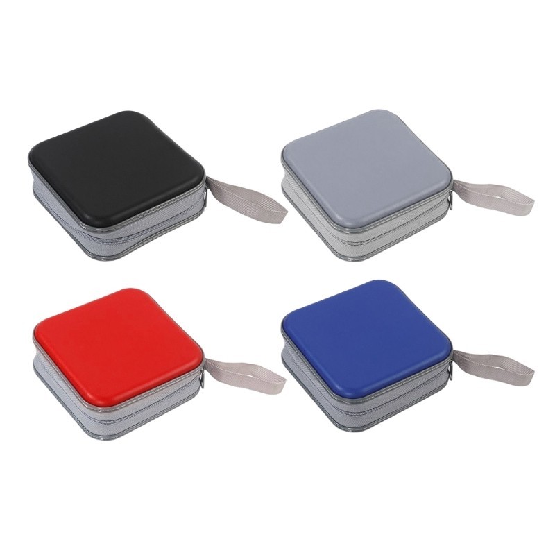 3C 48 ความจุ DVD Case CDs กรณี CDs กระเป๋าสตางค์ป้องกัน CDs Storage Organizer