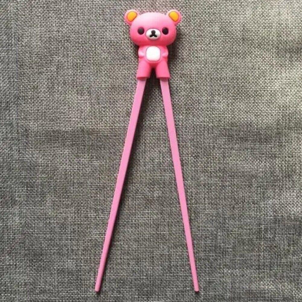 Yann1 ตะเกียบฝึก , การ ์ ตูนหมีบนโต ๊ ะอาหารการเรียนรู ้ ตะเกียบ , ซิลิโคนคุณภาพสูง Eating Helper ตะเกียบเริ ่ มต ้ น - รูปที่ 4