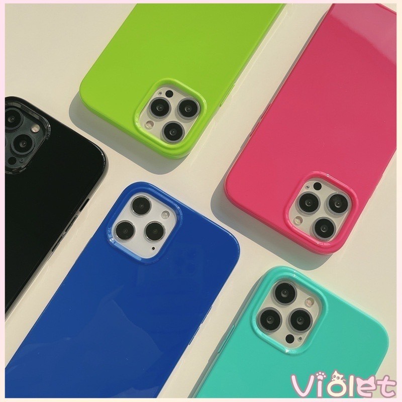 🔥Violet ส่งจากไทย🔥สินค้า 1 บาท ใช้กับ เคสไอโฟน11 13 14plus 15 pro max XR 12 13pro เคสเกาหลี 14 15 16 พสัส X 14plus#047