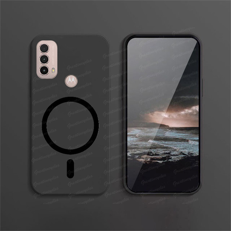 Lenovo K14 K14 Plus เคสแม่เหล็ก สีดํา ด้าน ไร้สาย ชาร์จ นุ่ม TPU เคสป้องกัน