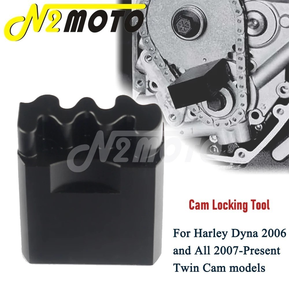 N2 Motorcycles Accessories TC-96 Engine Twin Cam Primary Drive Crank Locking Tool For Harley Twin Ca