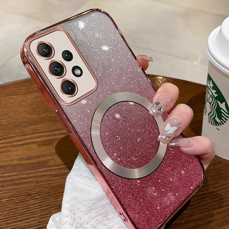 เคสโทรศัพท์มือถือ ซิลิโคนนิ่ม ใส กันกระแทก พร้อมที่ชาร์จแม่เหล็ก สําหรับ samsung a13 5g a04S a13 4g a32 4g a32 5g a23 5g m32