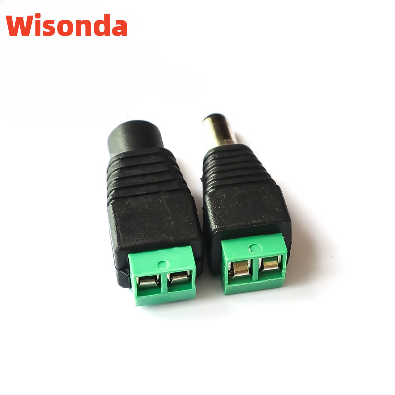 อะแดปเตอร์แจ็ค DC 5.5x2.1 มม. M/F ประเภทสกรู สําหรับ Piso WiFi, Arduino, CCTV