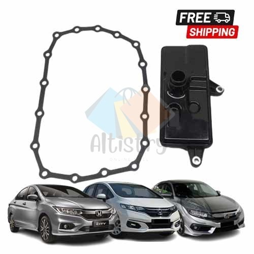 HONDA CITY GM6 T9A/TOO GN2, JAZZ GK T5A, HR-V T7A, BR-V TSA CVT FILTER & GASKET (420-5T0-003 & 21814