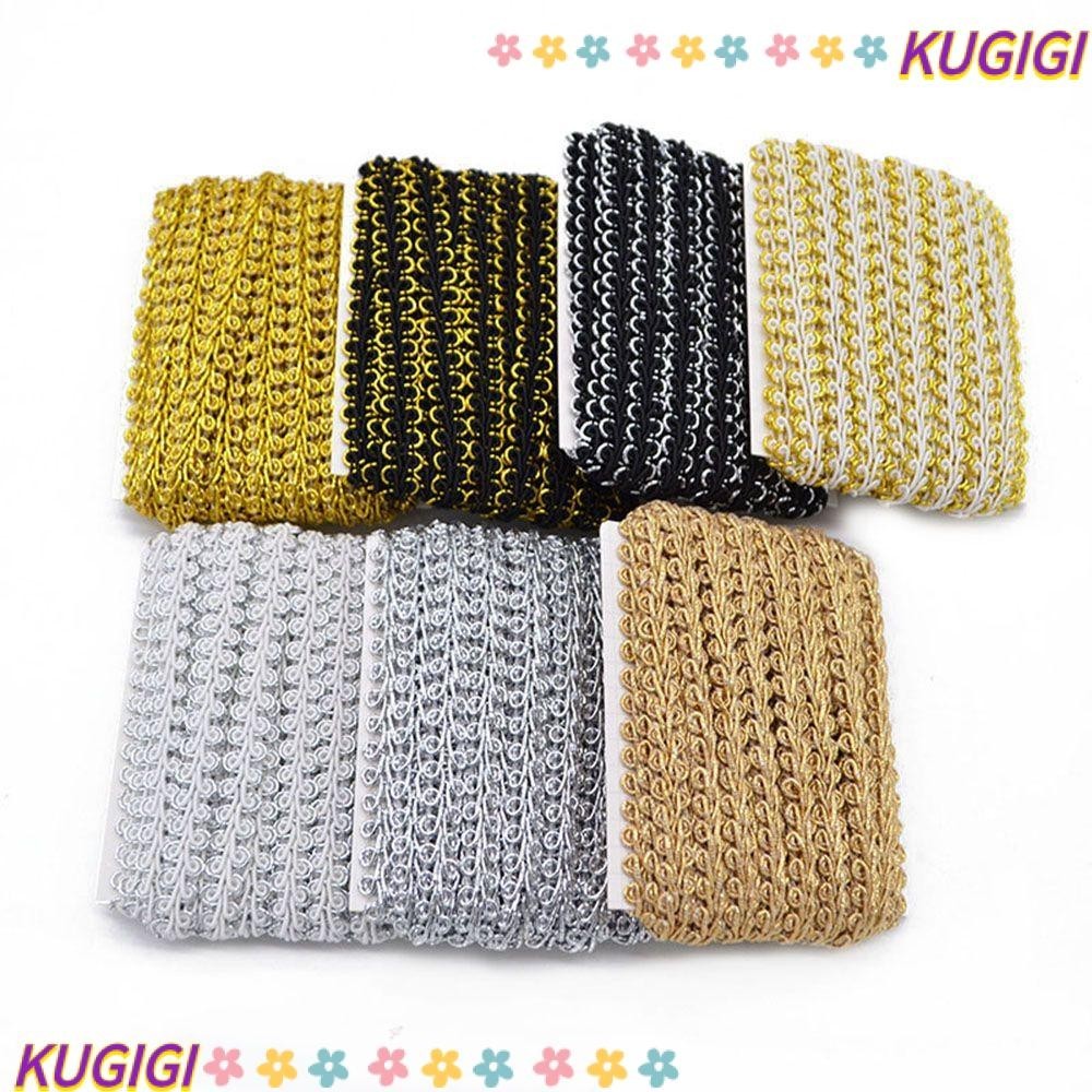 Kugigi ผ้าลูกไม้ถัก 5 เมตร / ล็อต สําหรับตกแต่งงานแต่งงาน DIY