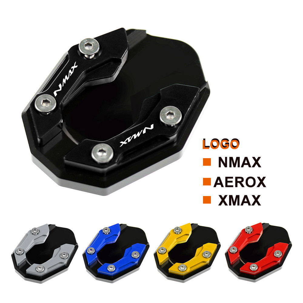 แผ่นขยายขาตั้งด้านข้าง อุปกรณ์เสริม สําหรับ Yamaha Nmax Yamaha AEROX155 Nvx155 XMAX 250 300 Nmax 155 Nmax