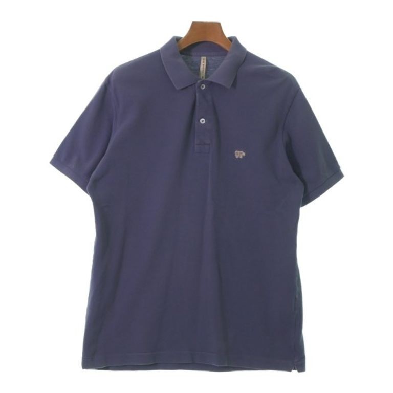Polo Si SCYE BASICS M asics Shirt blue Direct from Japan Secondhand
