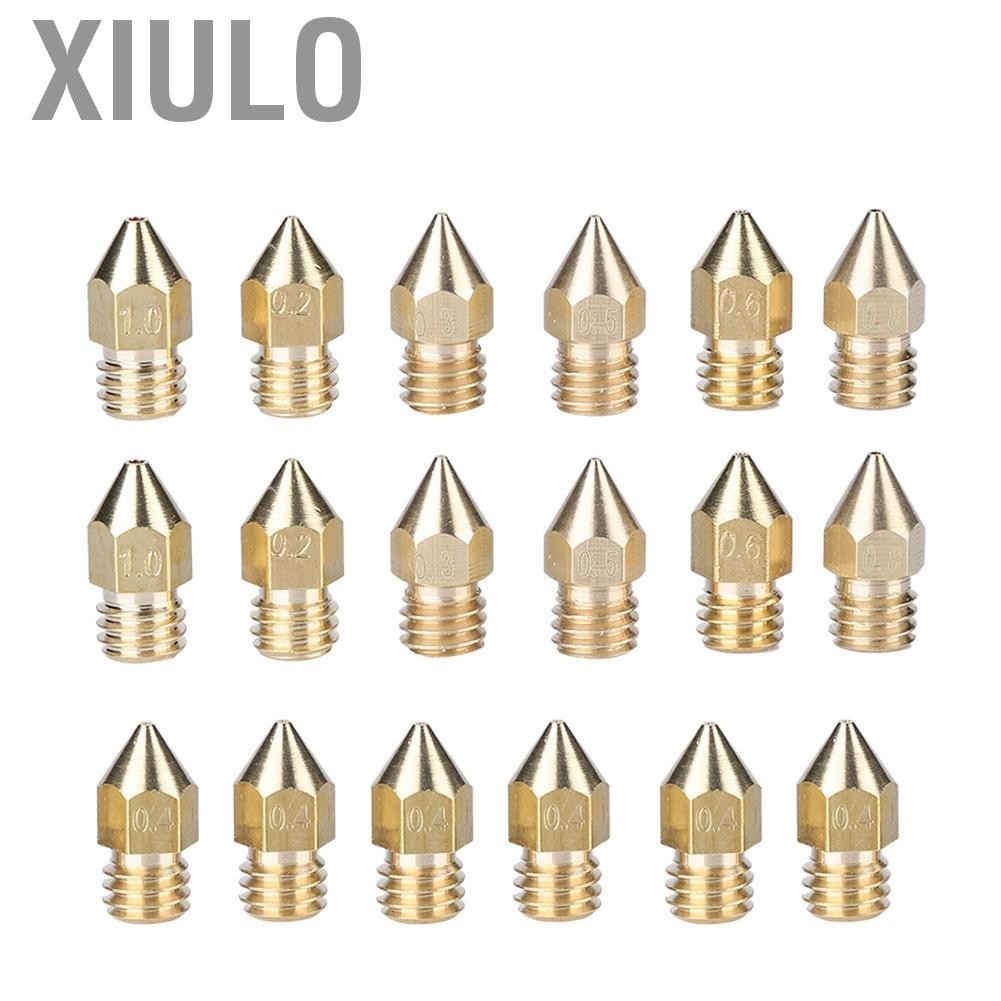 Xiulo Shopping Spree 3D Printer Extruder Brass Nozzle Mk8