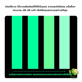 YOYO เทปเรืองแสง ยาว 3 เมตร เทปสะท้อนแสง Luminous tape