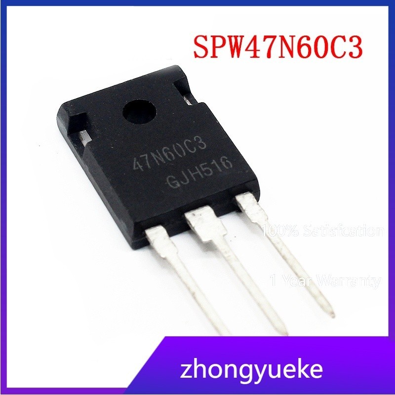 1PCS SPW47N60C3 MOS 47A/650V/0.07Ω 47N60C3 TO-3P วงจรรวม