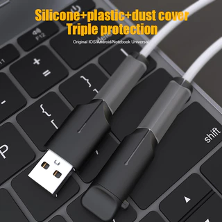 Charger Protector ซิลิโคนรัดสายข้อมูล ปลอกป้องกันสายชาร์จ ป้องกันการแตก สายข้อมูล