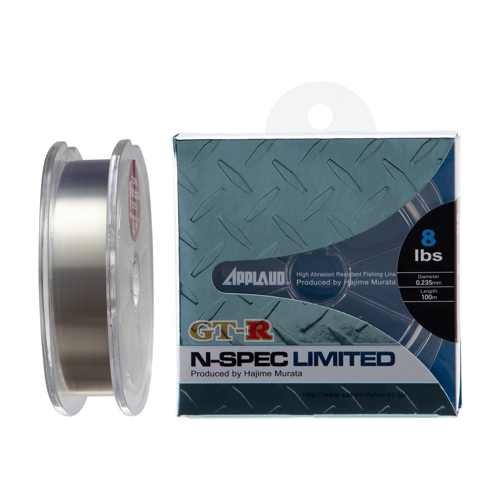 Sanyo Nylon Nylon Line Apload GT-R N-Spec Limited 100m 3No. Water Gray