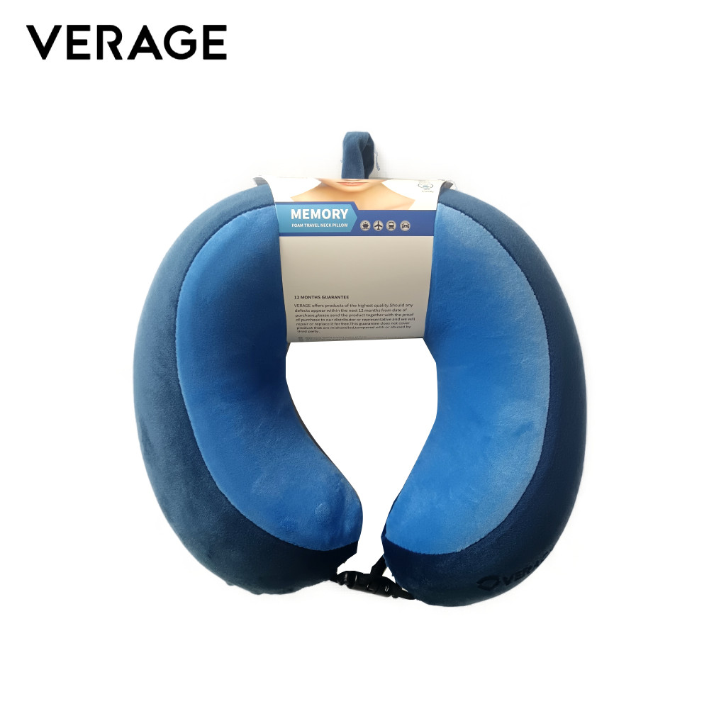 หมอนรองคอเมมโมรี่โฟม Verage - อุปกรณ์เสริมสําหรับเดินทางที่เป็นมิตรกับผิวหนังระบายอากาศได้ตามหลักสรี