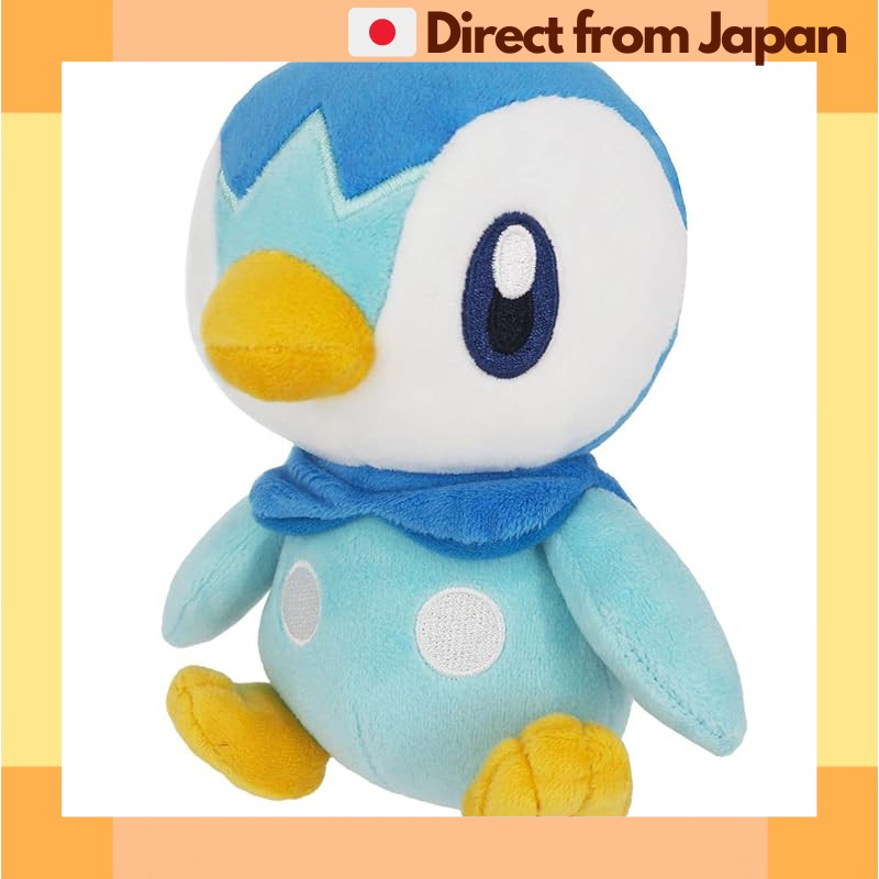 Sanei Trade Pokémon All-Star Collection Piplup Plush Toy (W10D12H15.5Cm) Pp89[จัดส่งญี่ปุ่น]