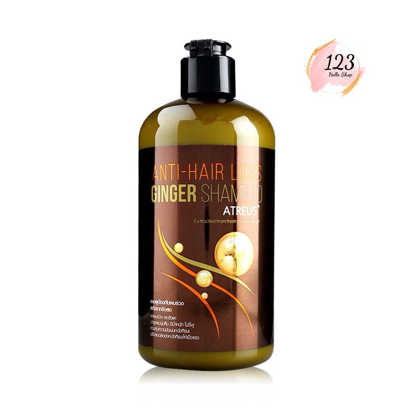 Atreus Ginger Shampoo 400 ml แชมพูขิง เอเทรียส ✨
