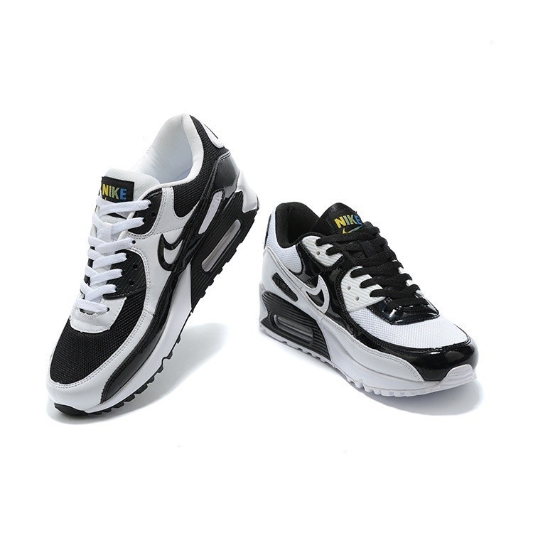 NK Air Max 90 Wear Resistant Classic Running Shoes with Cushioning แฟชั่น