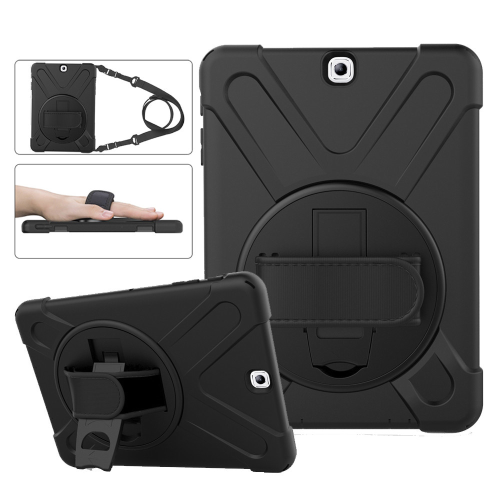 สําหรับ Samsung Galaxy Tab S2 9.7 นิ้ว T810 T813 T815 T819 กรณีเด็กปลอดภัยกันกระแทก PC + ซิลิคอน 2 i