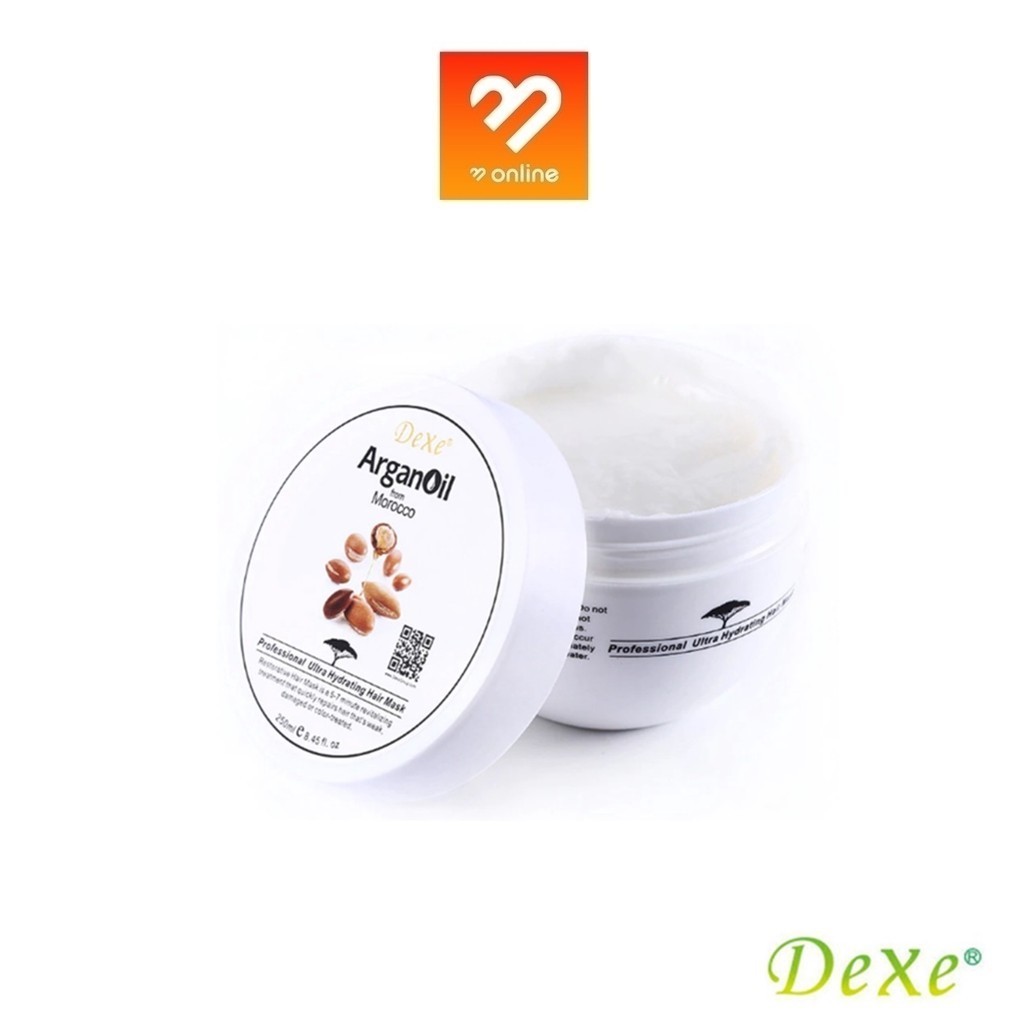 ทรีนเม้นท์หมักผม Dexe อาร์แกนออย Dexe Keratin Hair Mask Argan Oil 250ml.