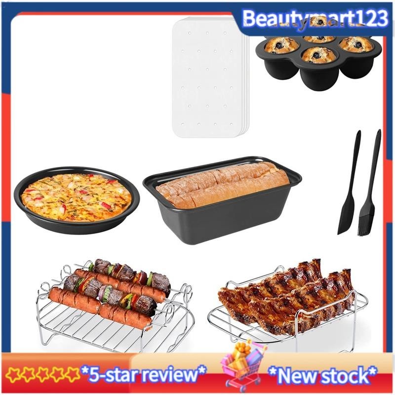 BM1 ชุด Larger Dual Zone Air Fryers Air Fryer Stand อุปกรณ์เสริมสําหรับ Ninja Dual Air Fryer AF300UK