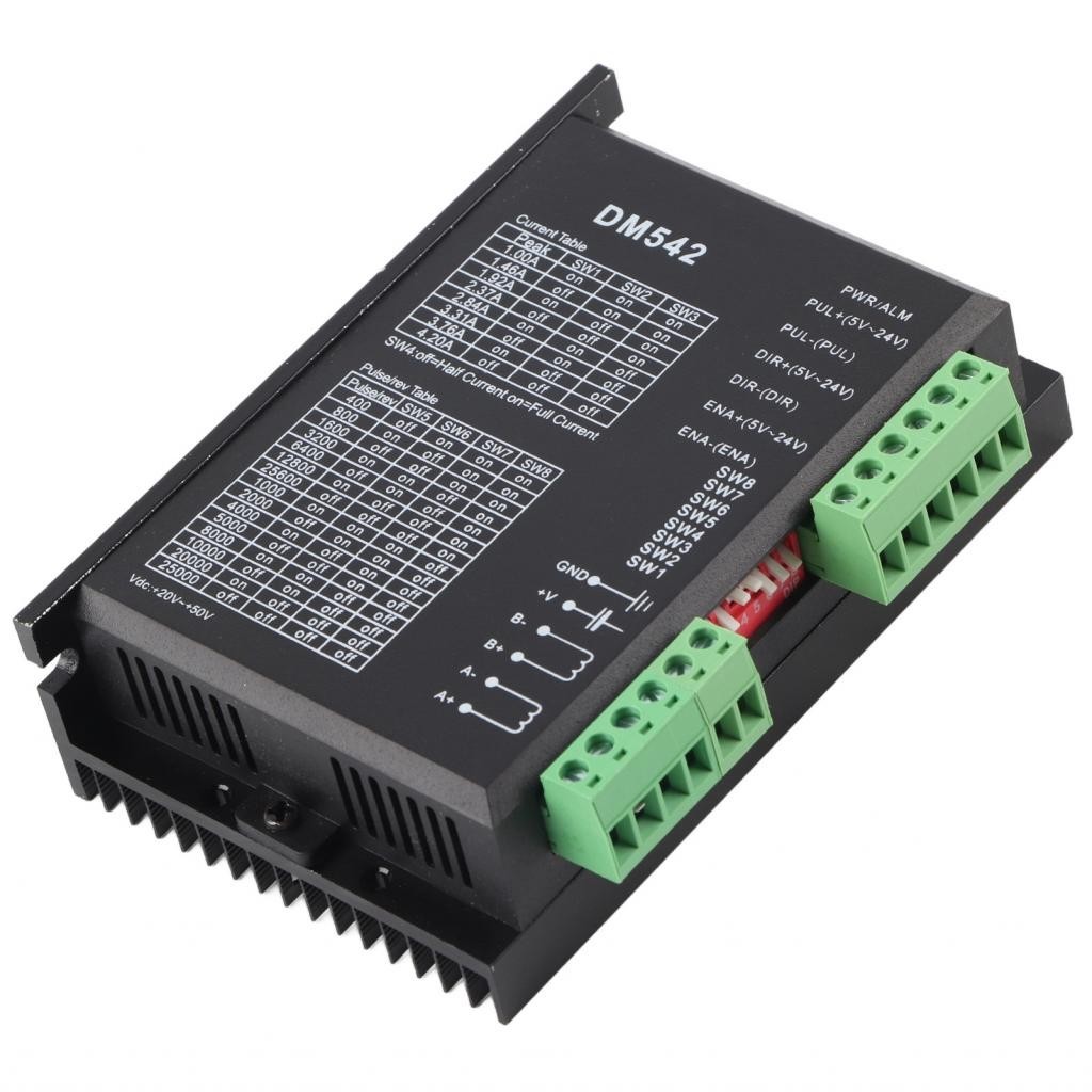 มอเตอร์สเต็ปเปอร์สําหรับ CNC DM542 18-48VDC 57 86 ดิจิตอล