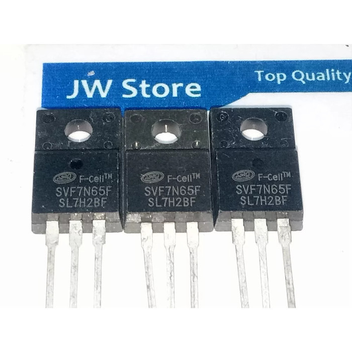 เครื่องมือชิ้นส่วน SVF7N65F VF7N65F 7N65 SVF7N65 VF7N65 TO 220F LCD MOSFET