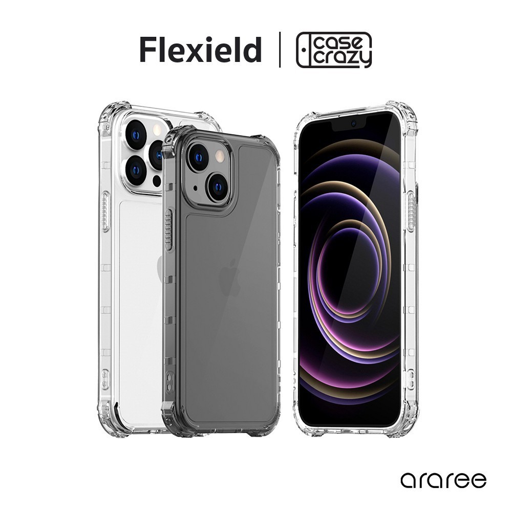 Araree รุ่น Flexield เคสมือถือสำหรับ ไอโฟน 13 มินิ /13 /13 โปร /13 โปรแม็ก
