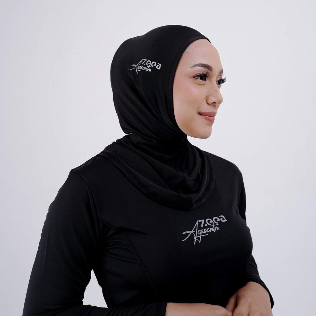 Zeea Sport Hijab Premium Hayfa P Agis ฮิญาบกีฬาสตรีล่าสุด