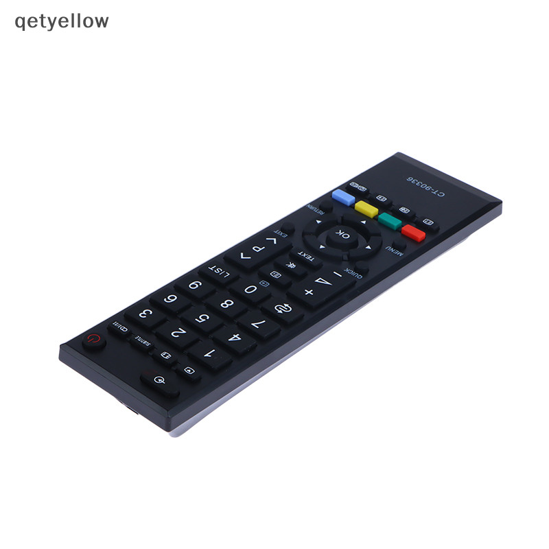Qetyellow CT-90336 ใหม่ รีโมตคอนโทรล ABS ทนทาน กันตก สําหรับ TOSHIBA 3D SMART TV
