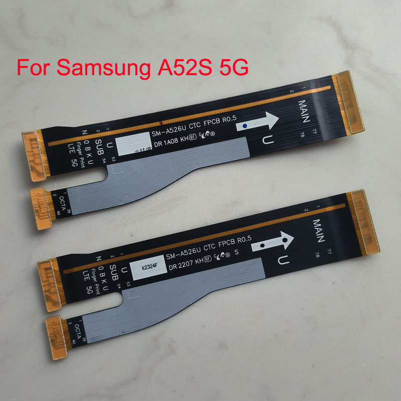 เมนบอร์ดเมนบอร์ด แบบยืดหยุ่น สําหรับ Samsung Galaxy A52S 5G