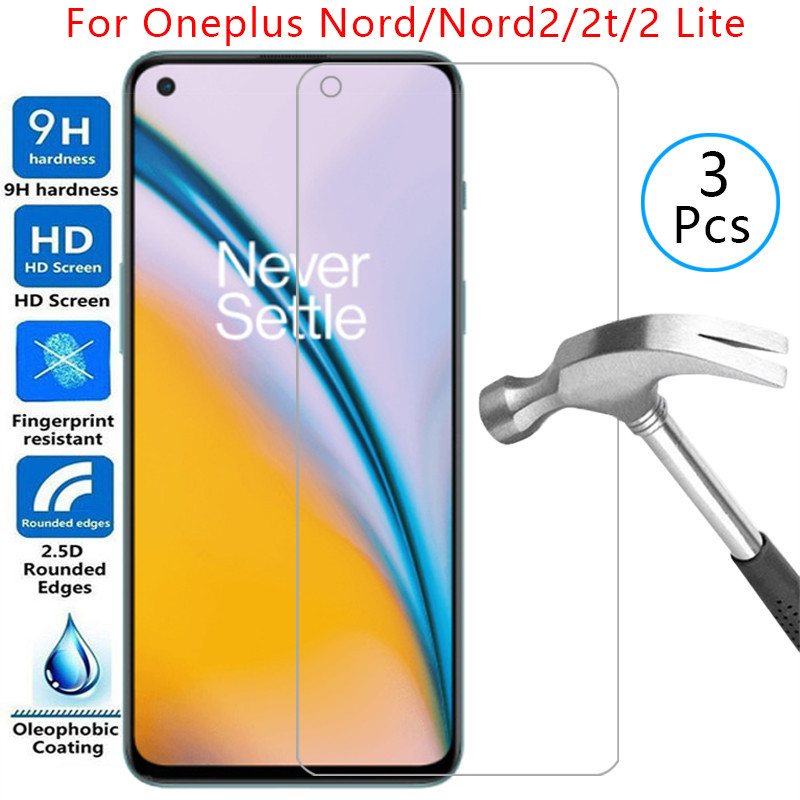 สําหรับ oneplus nord 2 lite 2t 5g กระจกนิรภัยบน one plus nord2 t t2 nord2t 2lite light โทรศัพท์ coqu