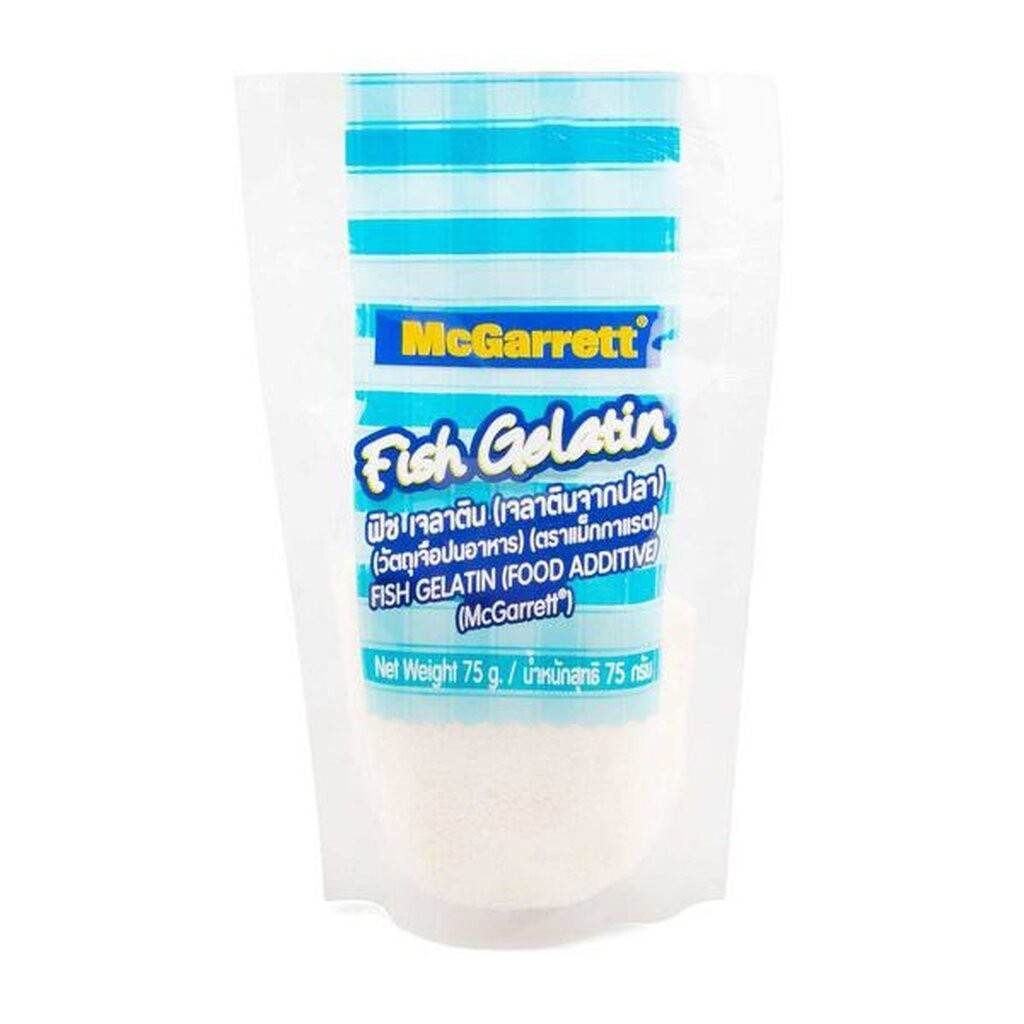 ผงเจลาตินจากปลา McGarrett Fish Gelatin ขนาด 75 กรัม (05-7095)