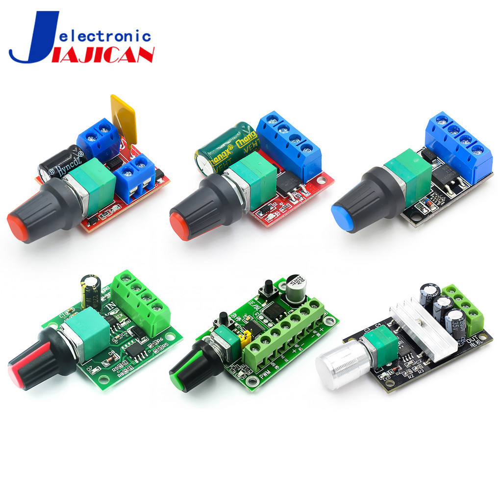Pwm สวิตช์ควบคุมความเร็วมอเตอร์ DC 2A 3A 5A 10A 1803BK 1203BK