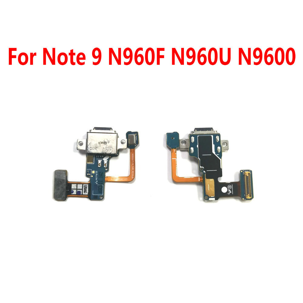 ของแท้ บอร์ดซ็อกเก็ตแจ็คเชื่อมต่อสายชาร์จ USB สําหรับ Samsung Galaxy Note 9 N960F N960U N9600
