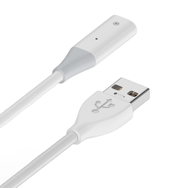 พร้อมส่ง สายชาร์จสไตลัส USB เป็น 8 Pin พร้อมไฟแสดงสถานะ 0.5 ม. 1 ม. สําหรับ Apple Pencil 1