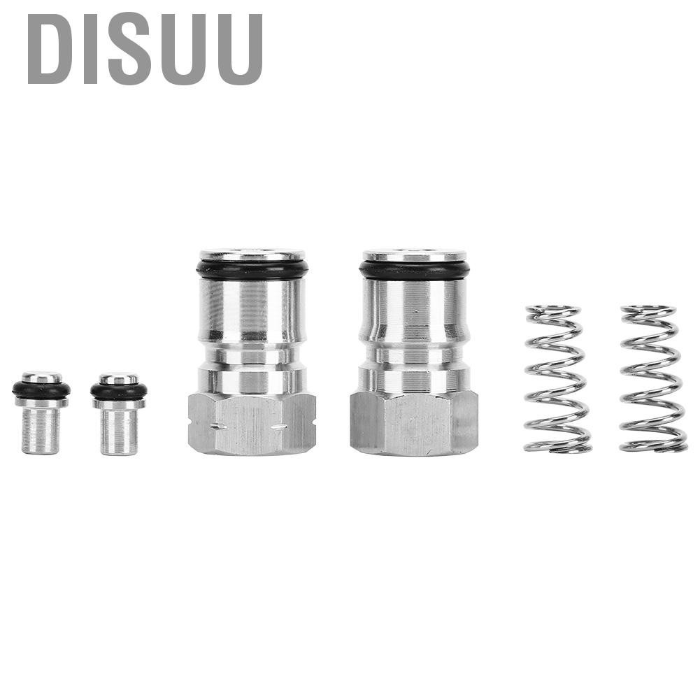 Disuu Ball Lock Keg Post Parts Stainless Steel Poppets Springs Gas Liquid 19/32in‑1 HG