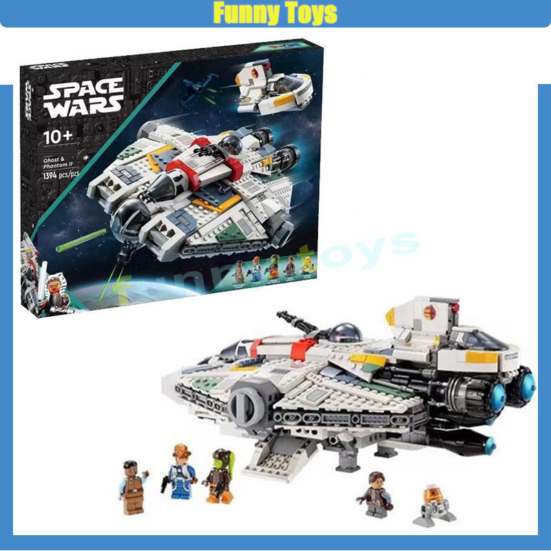 ของเล่นบล็อกตัวต่อ 75357 Ghost & Phantom II เสริมการศึกษา สําหรับเด็ก และผู้ใหญ่