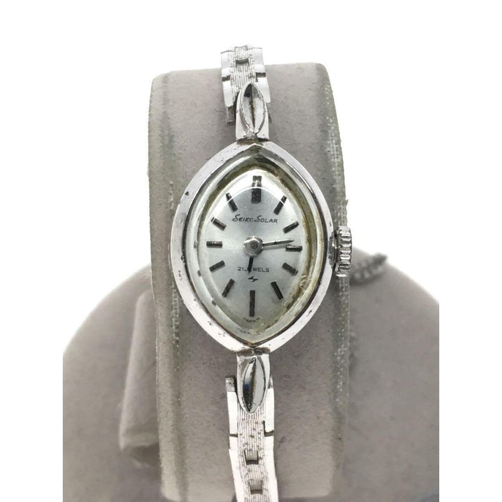 Seiko(ไซโก) Wrist Watch Solar Silver Women Direct from Japan Secondhand
