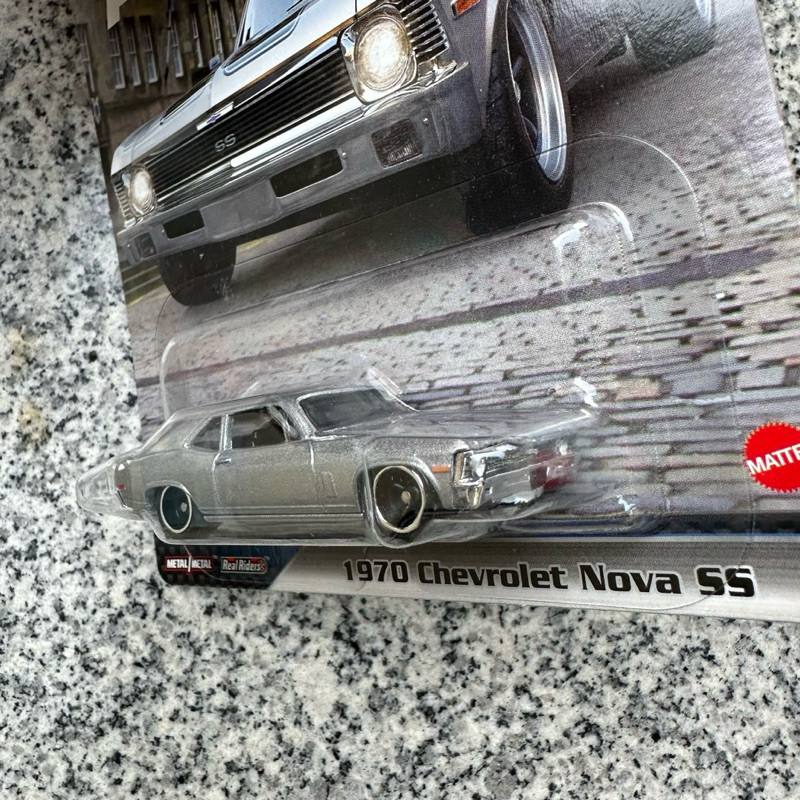ของเล่นจิ๋ว รถเหล็ก Hotwheels Fast &amp; Furious 1970 Chevrolet Nova SS