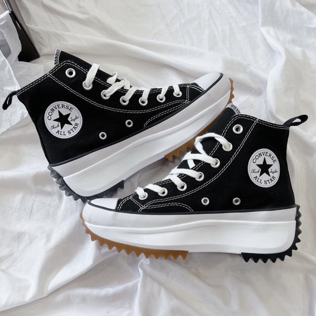 รองเท้าผ้าใบ Nigoldèy converse run Star hike high black (ครบกล่อง) NK