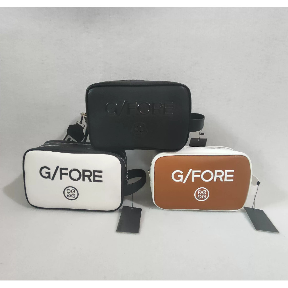 พร้อมส่ง [G/FOUR] กระเป๋าสะพายไหล่ กระเป๋าถือแฟชั่น แบบพกพา เหมาะกับการเล่นกอล์ฟ สําหรับผู้ชาย SB003 กระเป๋าถือ