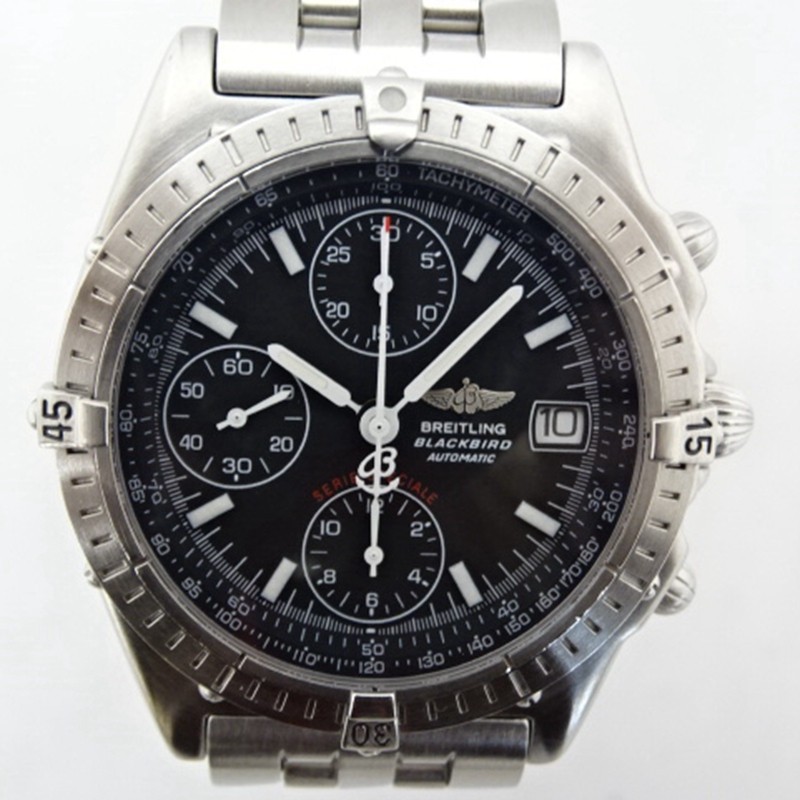 Breitling นาฬิกาข้อมืออัตโนมัติ สําหรับผู้ชาย130501นาฬิกาข้อมือ ของแท้