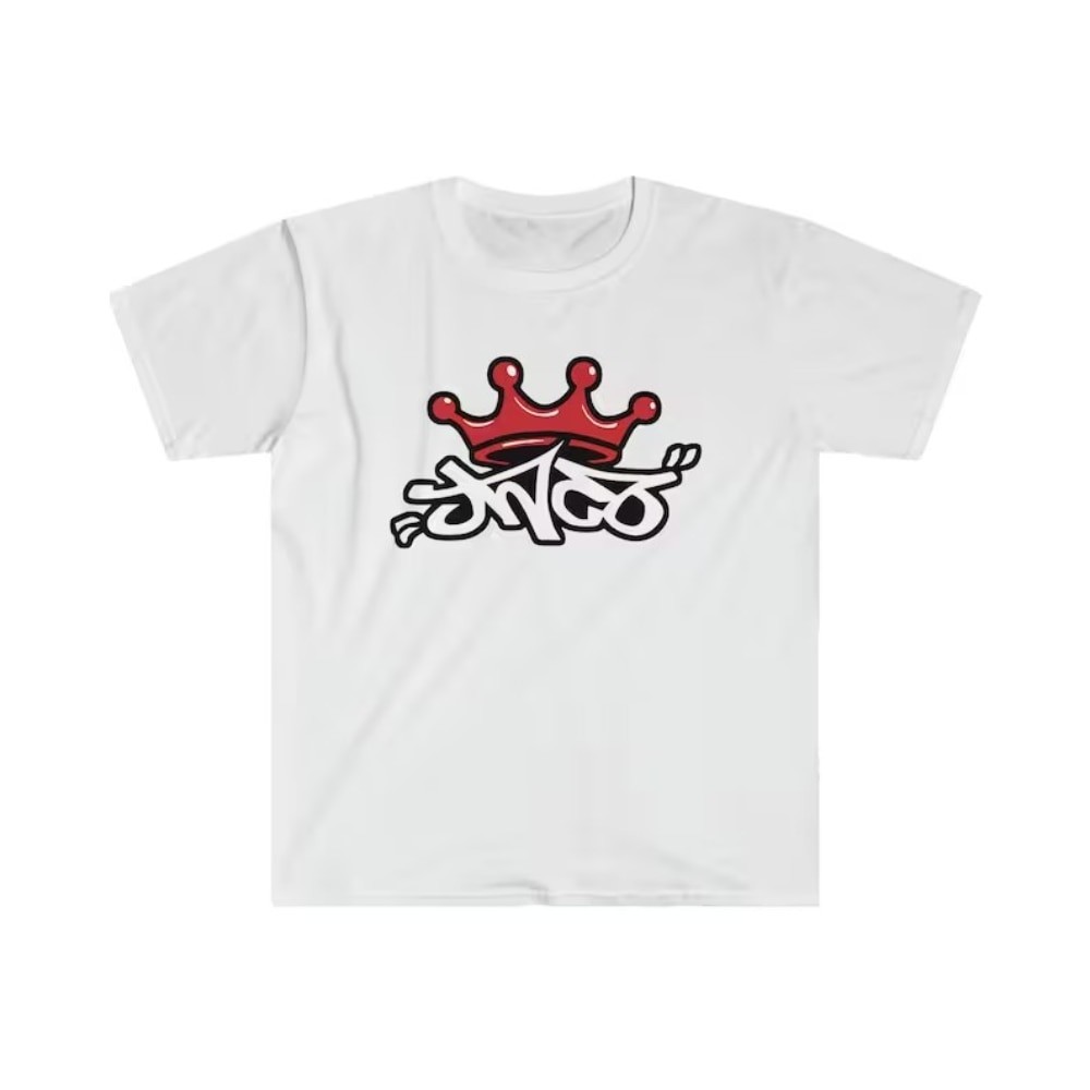 [S-5XL]Streetwear Y2k T เสื้อ Harajuku Hip Hop JNCO Letter พิมพ์กราฟิกขนาดใหญ่เสื้อยืดผู้ชายผู้หญิงใหม่แฟชั่น Casual Got