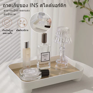 ที่วางกุญแจ ถาด ชั้นวางของบนโต๊ะการจัดเก็บ กุญแจน้ำหอม อโรมาเธอราพี เดสก์ท็อป ถาด กล่องเก็บของ ลายไม้ของแต่งโต๊ะ