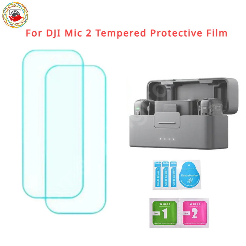ฟิล์มกระจกนิรภัย ป้องกันรอยนิ้วมือ ป้องกันรอยหน้าจอ สําหรับ DJI Mic 2 Pocket-Size Pro