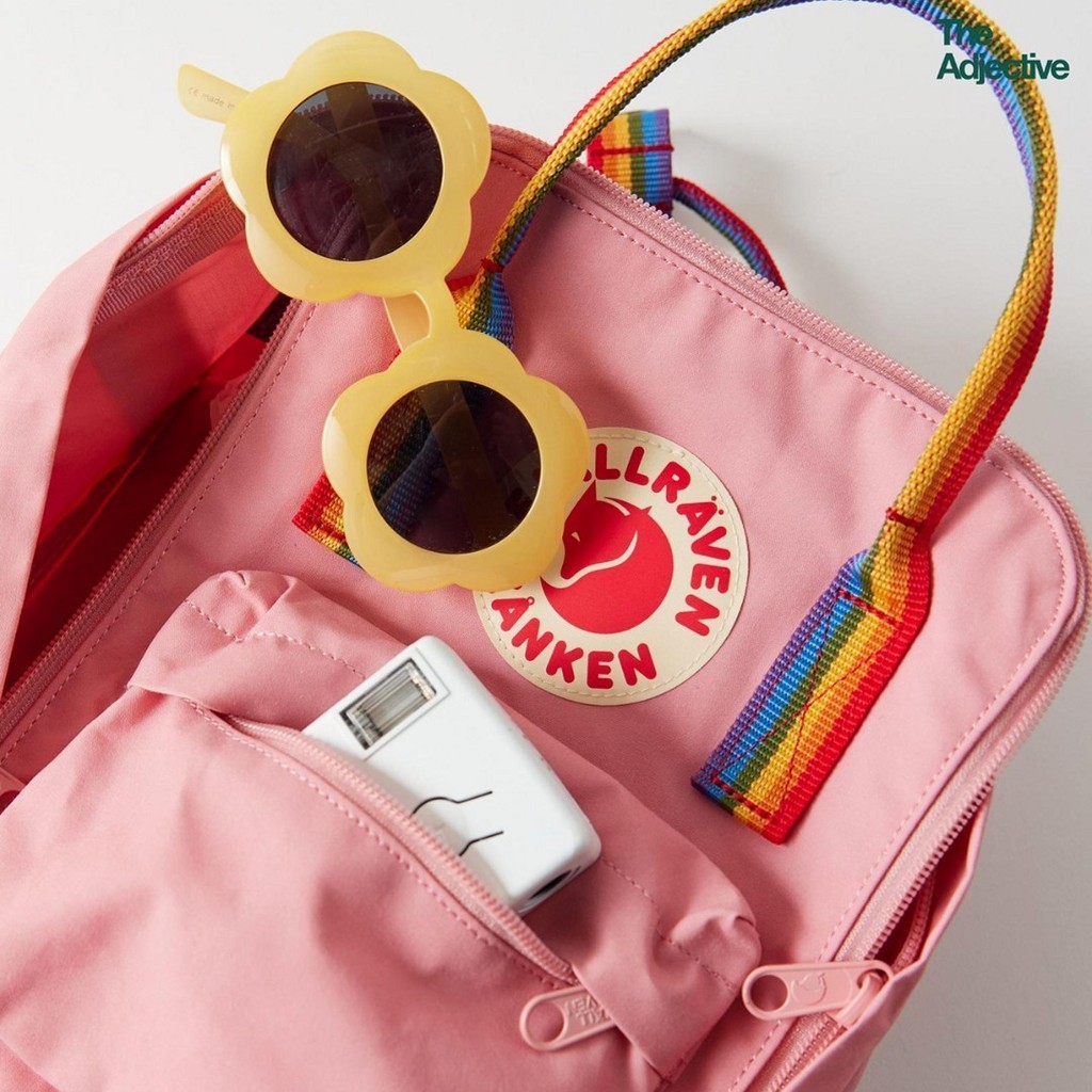 Fjallraven/ Kanken Rainbow Mini /เป้ Kanken แท้ ใบเล็ก เป้จิ้งจอกสายรุ้ง กระเป๋าสะพายหลัง เป้เดินทาง เป้ท่องเที่ยว - รูปที่ 4