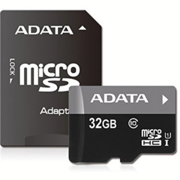 Memory Card DH32GUICL10RA1 เมมโมรี่การ์ด Adata 32GB Premier microSD UHS-I Class10 with SD Adapter